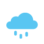 Cloudy with some rain