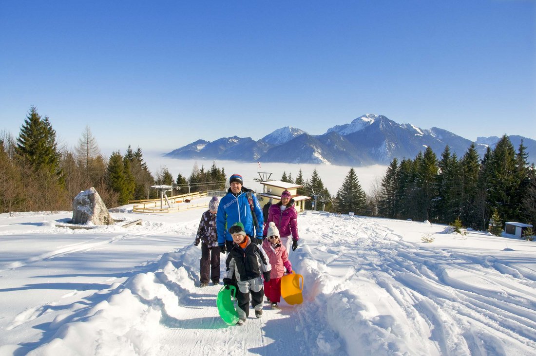 Wintervergnügen für Groß und Klein in Marquartstein