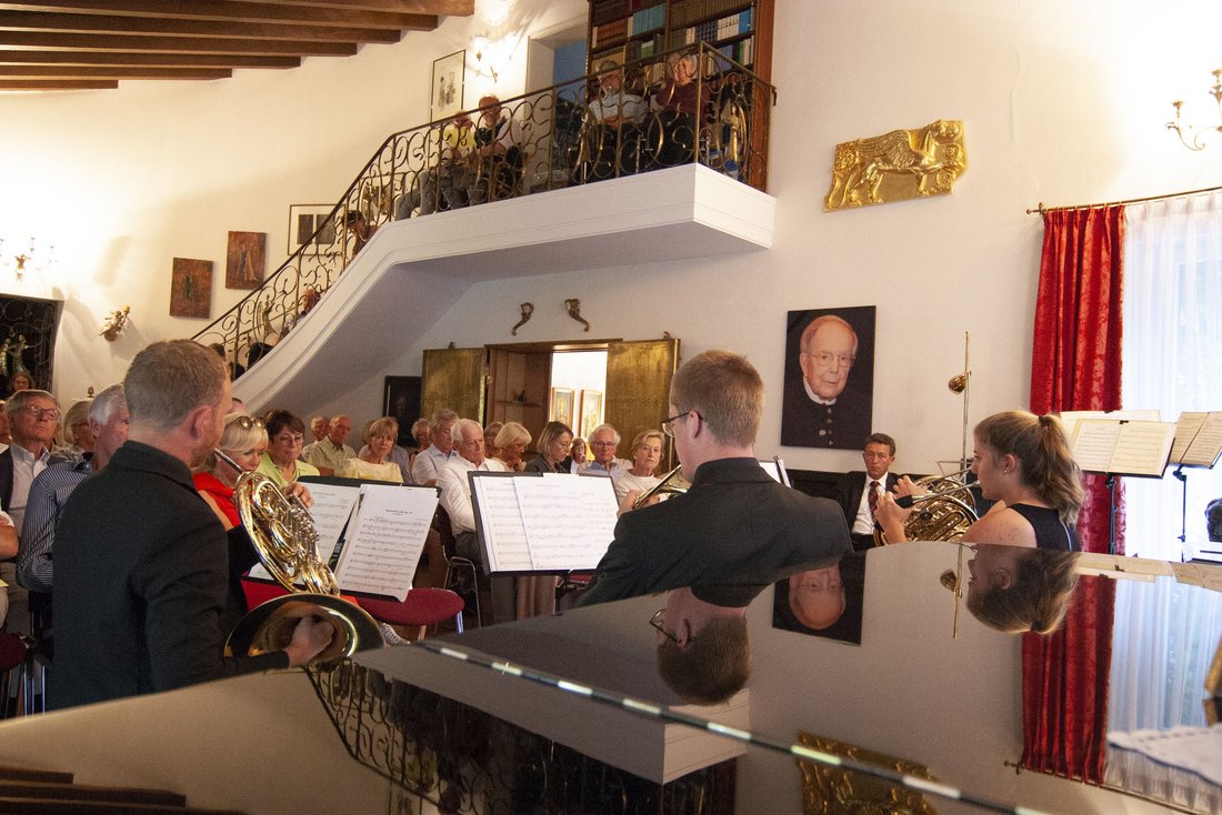Konzert im Wohnhaus von Prof. Wolfgang Sawallisch