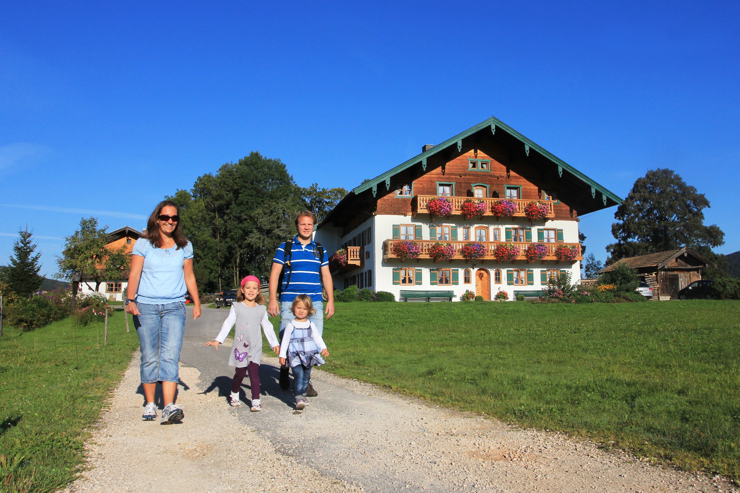 Sommerimpressionen Ed - Ortsteil von Inzell/Chiemgau