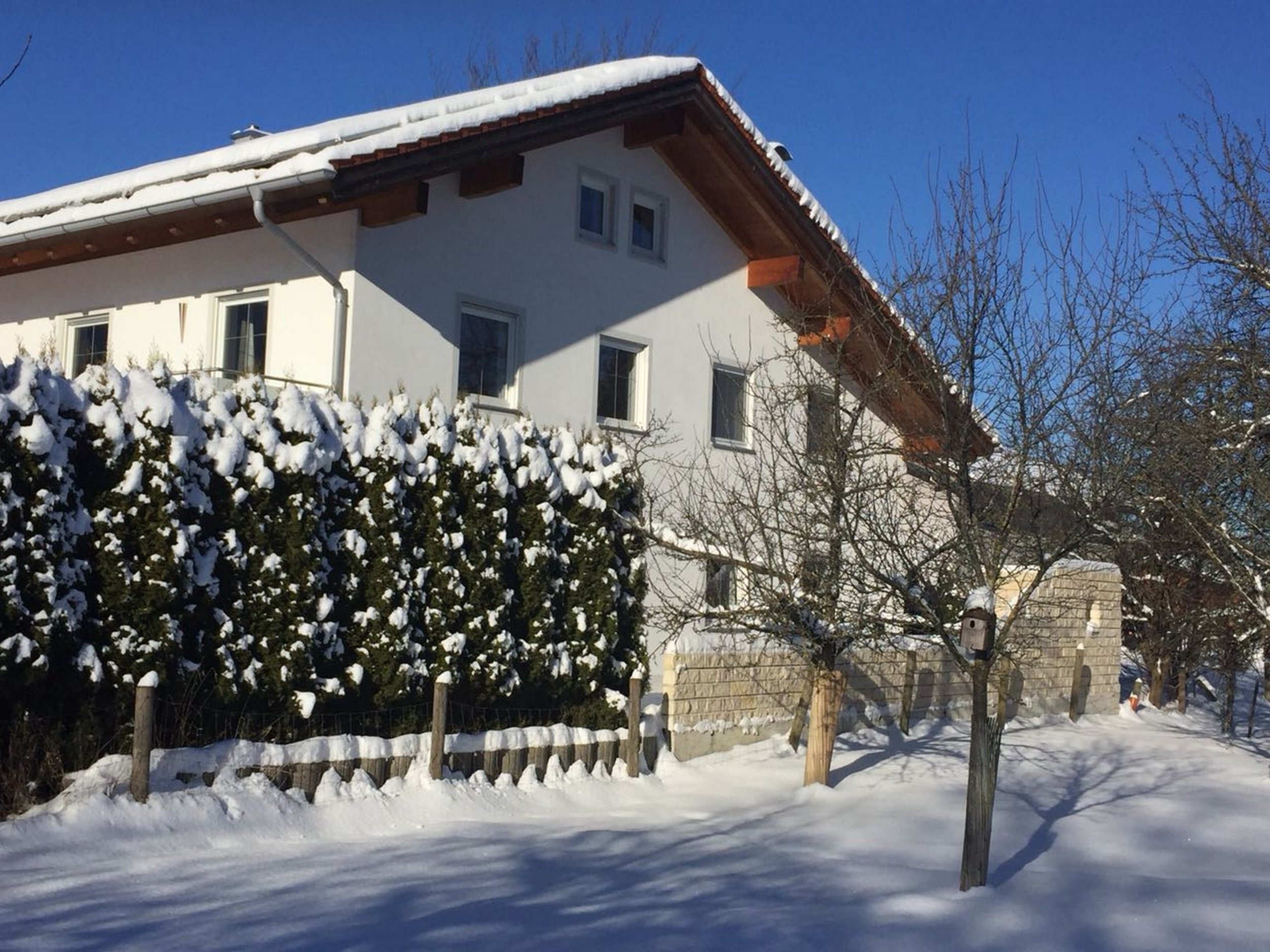Ferienhaus Schnappenblick im Winter