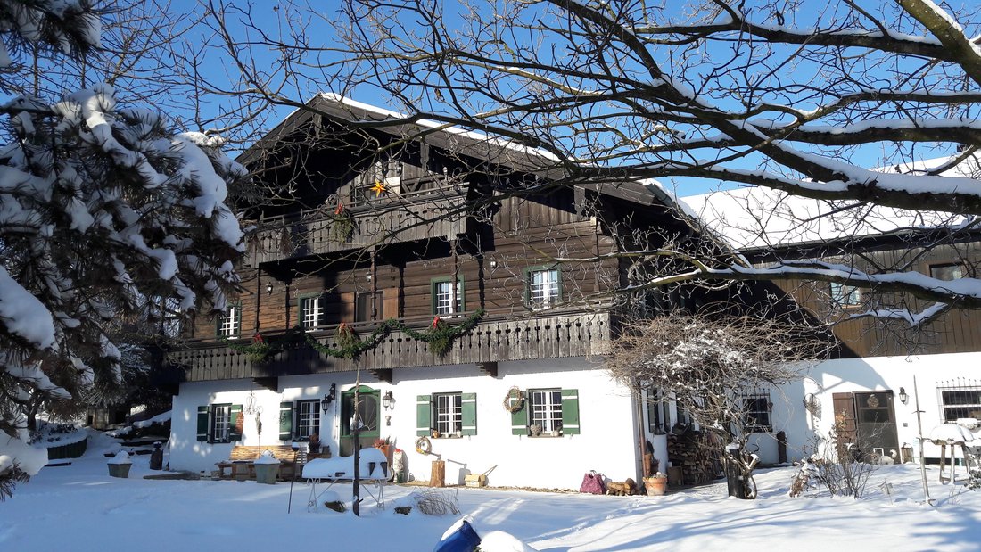 Der Höglerhof im Winter