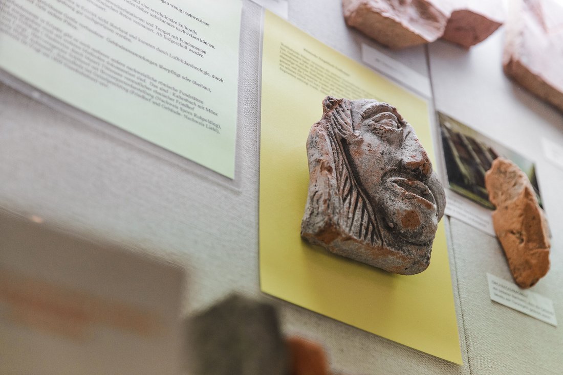 Ausstellungsstücke im Römermuseum Grabenstätt