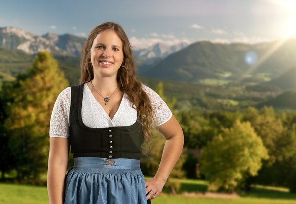Veronika Hotovy vom Chiemgau Tourismus Team
