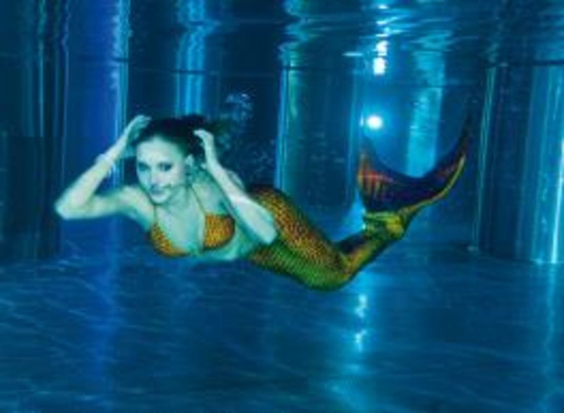Meerjungfrauen-Schwimmkurs