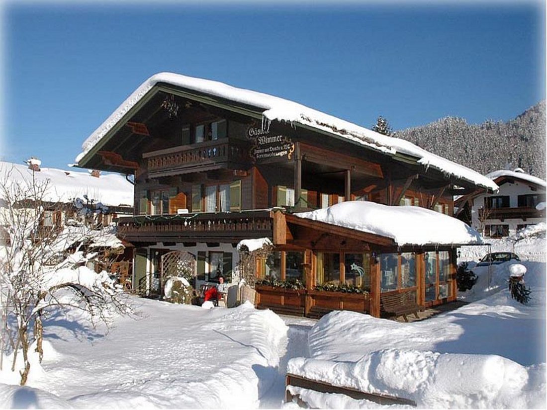 Gästehaus Wimmer im Winter