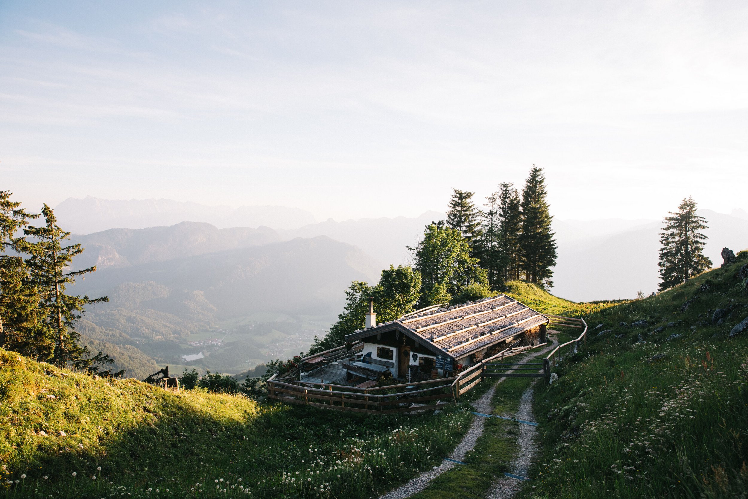 Alpine hut on the Geigelstein