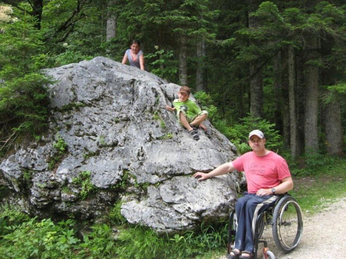 Weg durchs Wappbachtal mit Rollstuhl