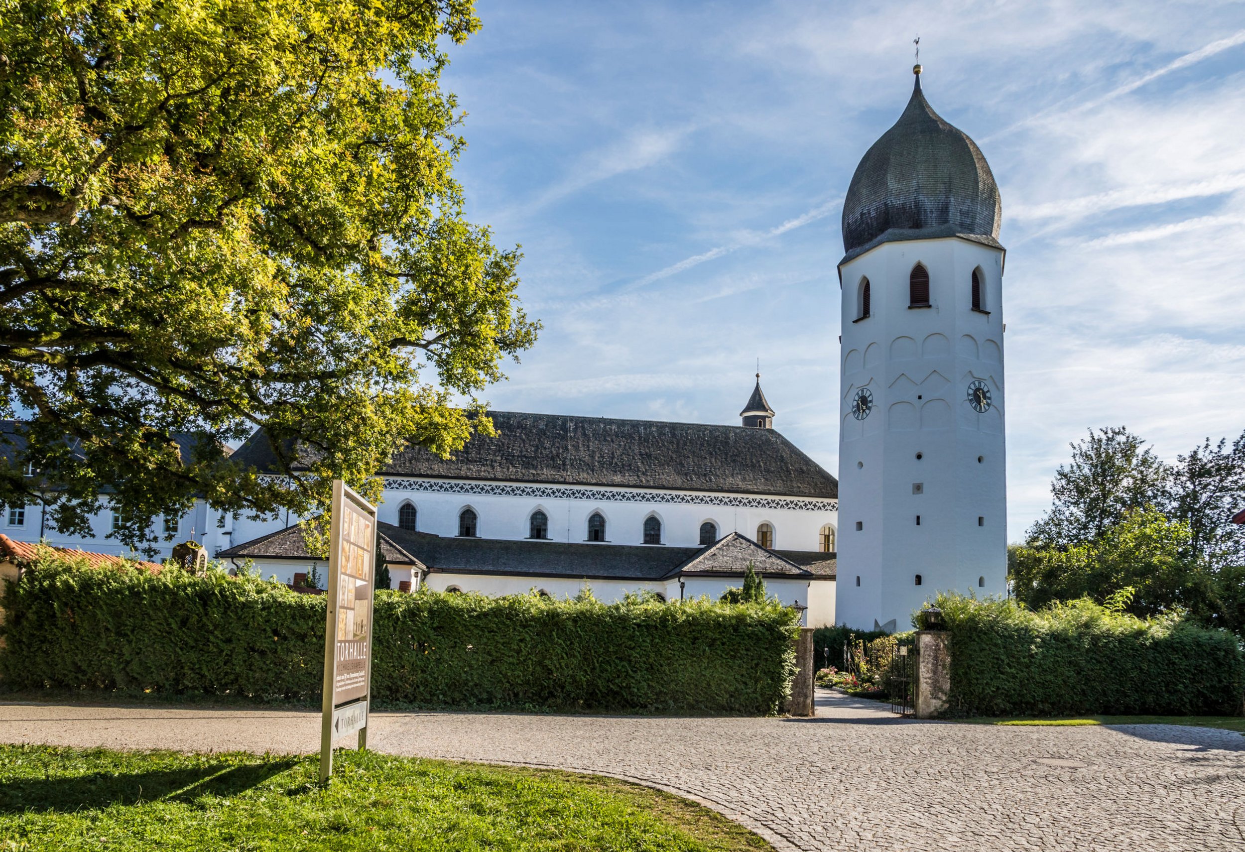 Kloster Frauenwörth Turm