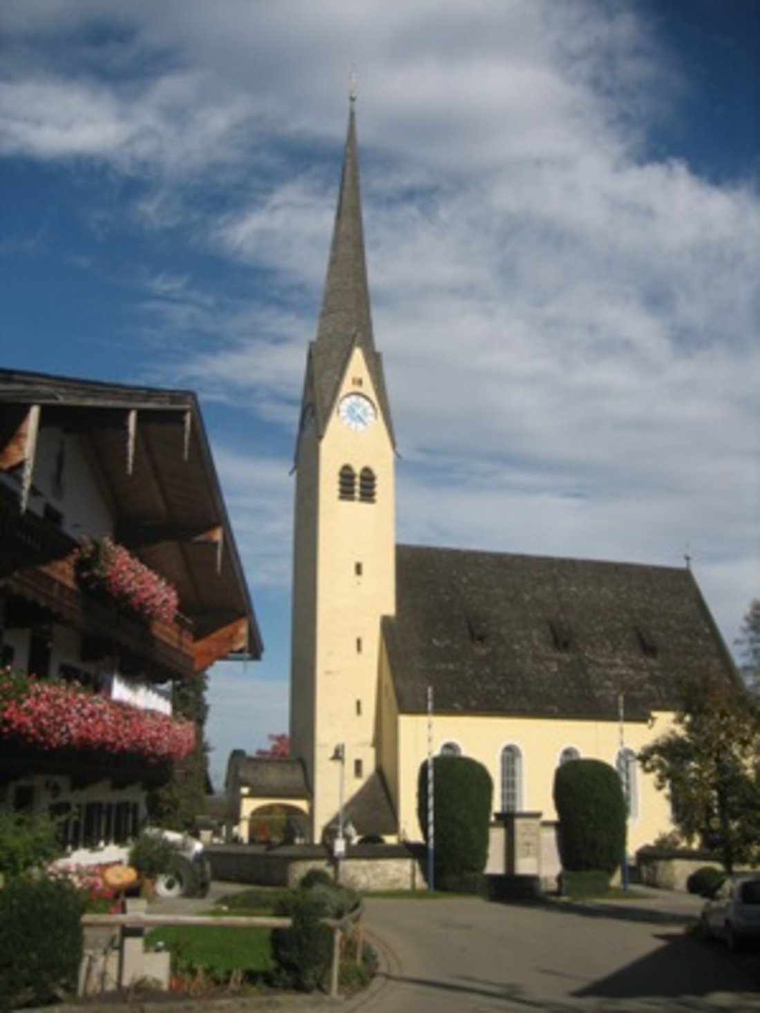 Patrozinium der Kirche Mariä Himmelfahrt und Standkonzert
