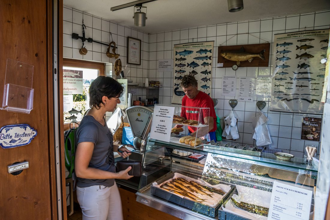 Laden vom Chiemseefischer auf der Fraueninsel