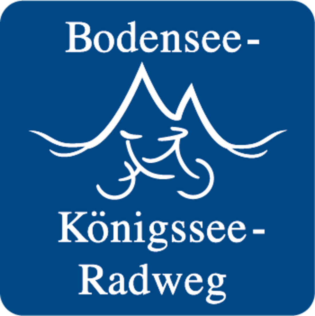Hauptlogo Bodensee Königssee Radweg