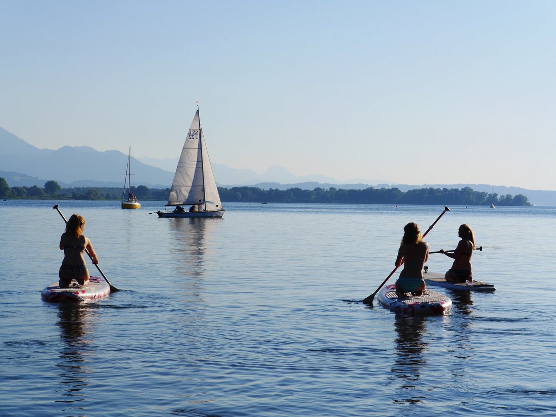 SUP am Chiemsee