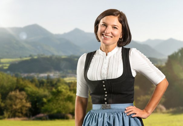 Birgit Faaß vom Chiemgau Tourismus Team