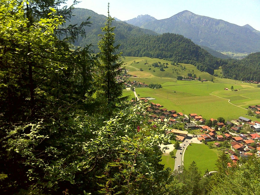 Panoramablick über Oberwössen