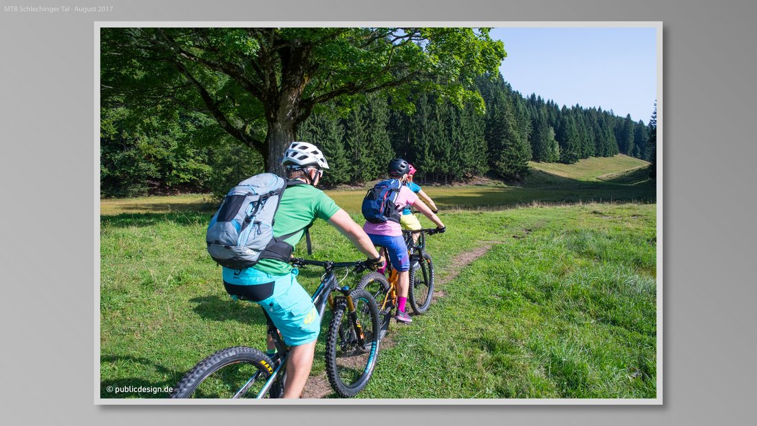 Mountainbiken in Schleching