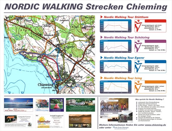 Nordic Walking -Tour Ising
