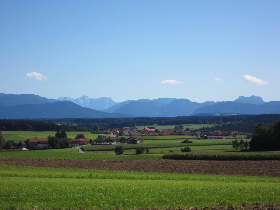 Ausblick von Tettenberg nach Otting