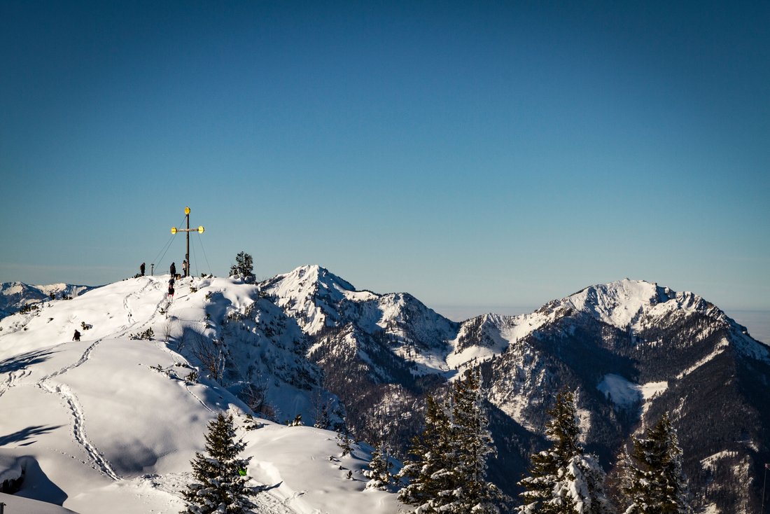 Rauschberg summit in winter