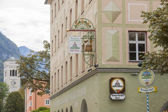 Außenansicht Brauereigasthof Bürgerbräu