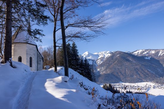 Die Streichenkirche im Winter