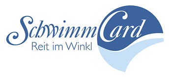 Schwimmcard blau