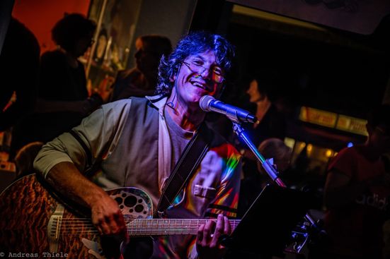 Maschtei beim Auftritt