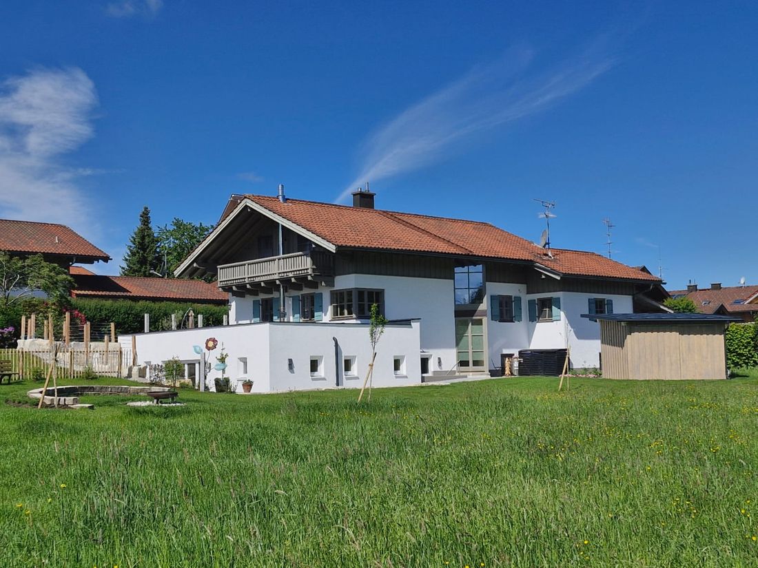 Außenansicht Ferienwohnung (FeWo = Anbau)