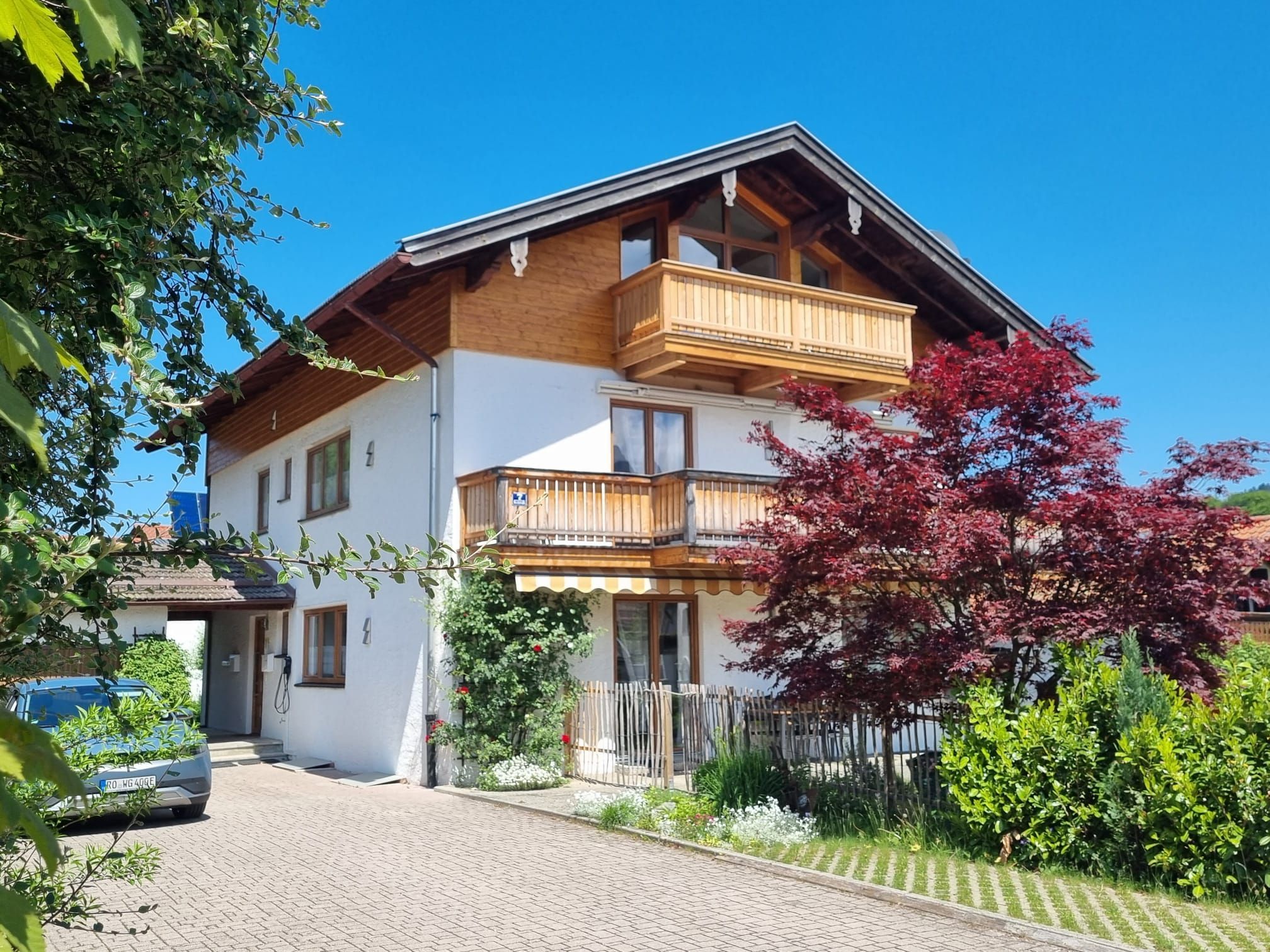 Ferienwohnung Lorenz mit Flair in ruhiger Lage und Bergblick