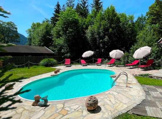Pool mit Salzwasser