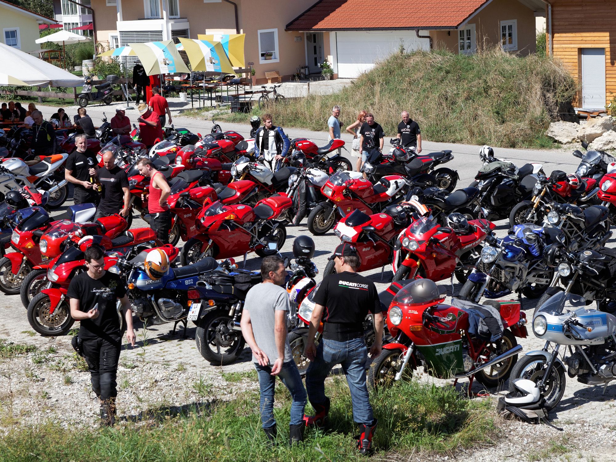 Ducati-Treffen in Tengling