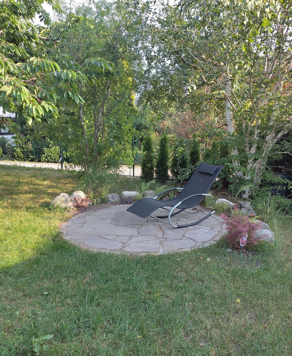 Schattenplatz im Garten