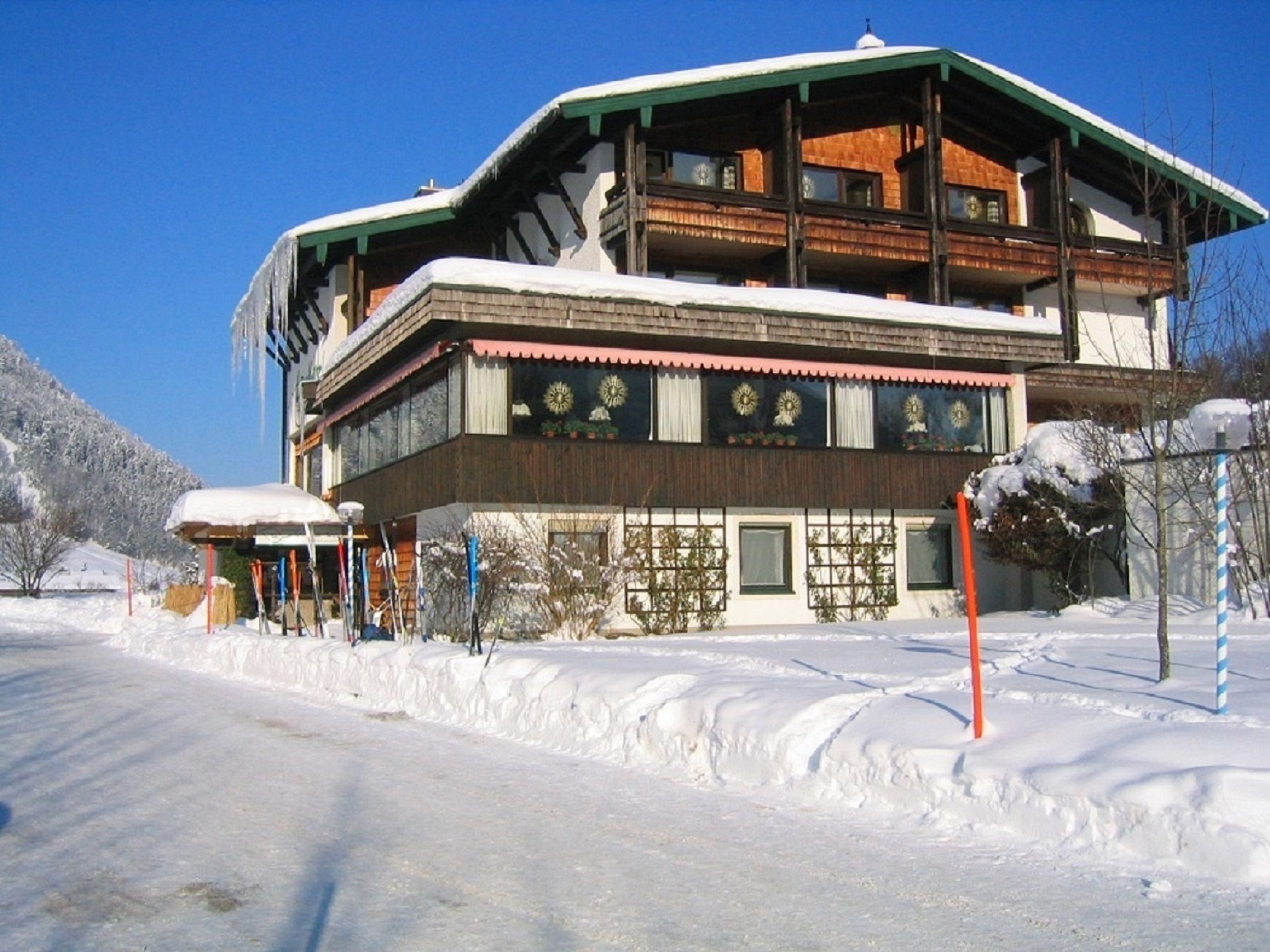 Landhotel Maiergschwendt im Winter