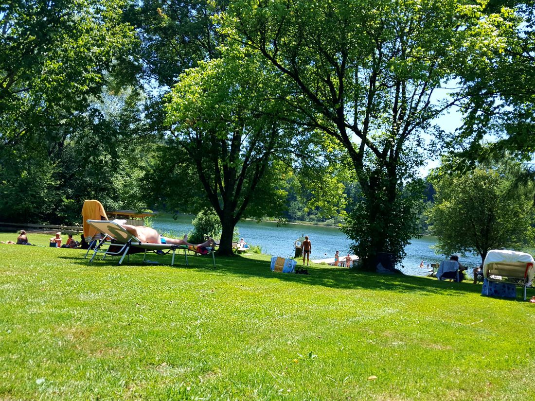 Der Griessee (nahegelegene Badestelle)