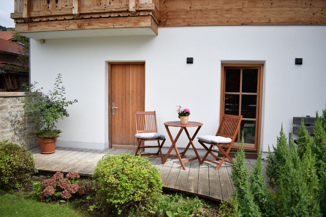 Terrasse Frontansicht