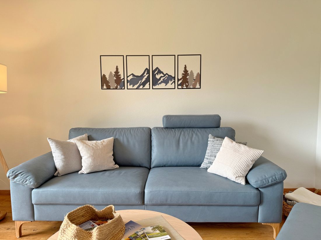 Couch im Wohnzimmer