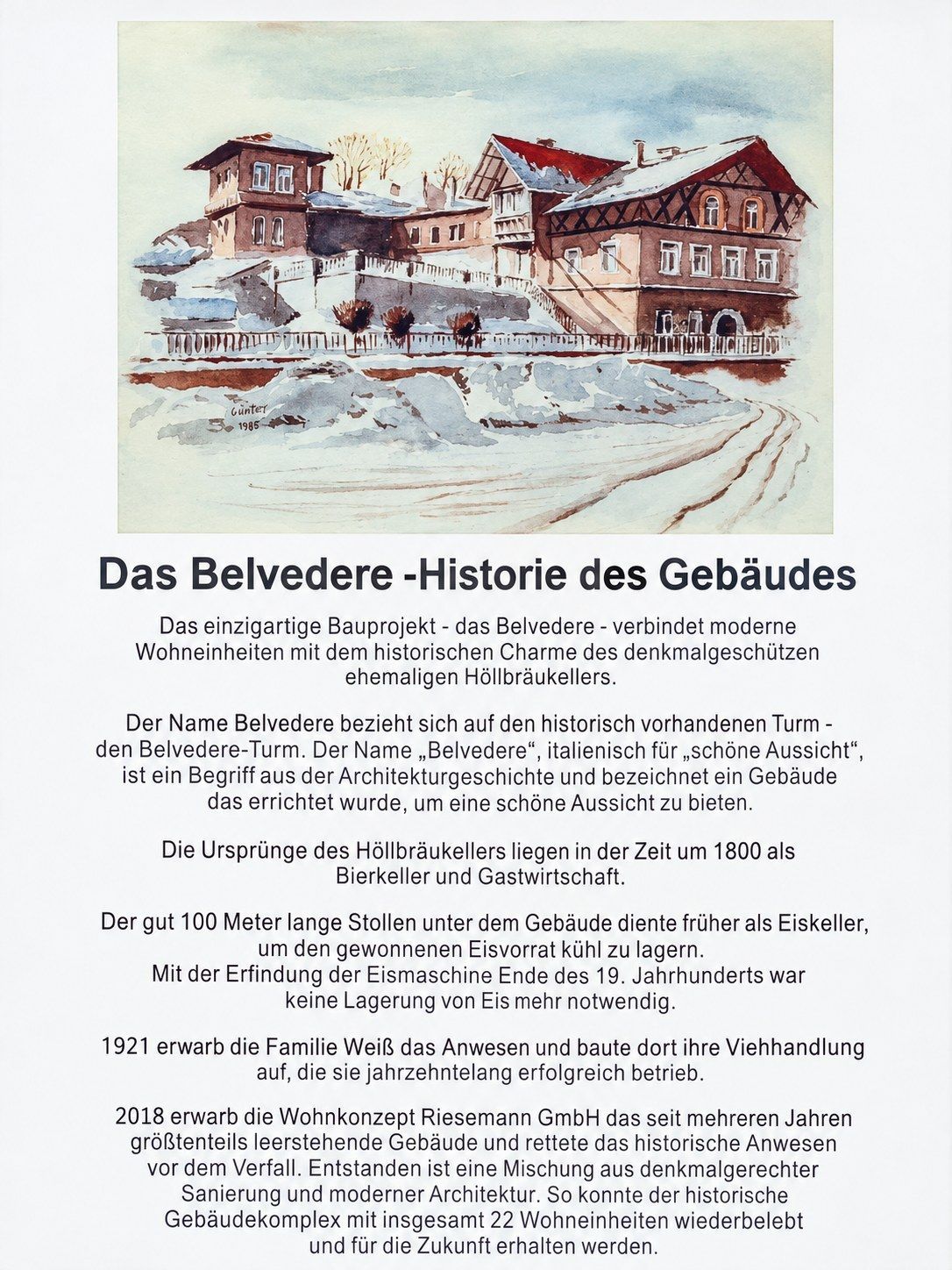 Das Belvedere-Historie des Gebäudes
