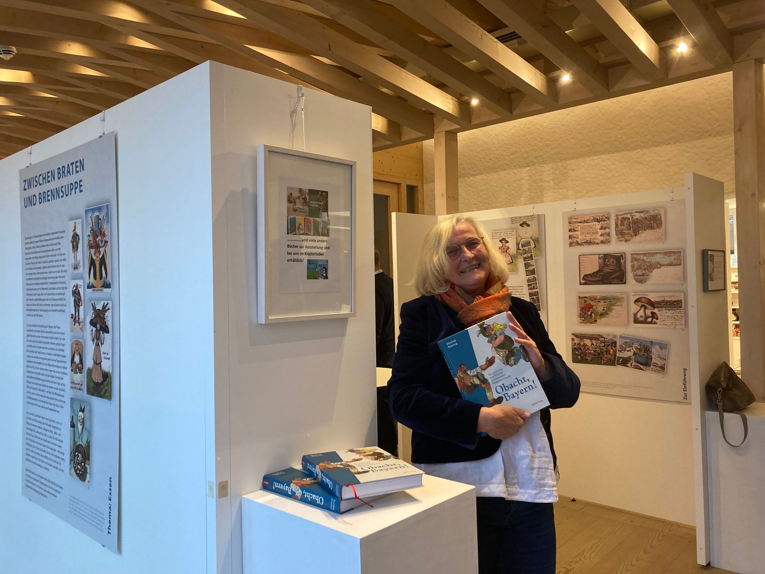 Dietlind Pedarnig im Mesnerhaus bei Kloster Seeon