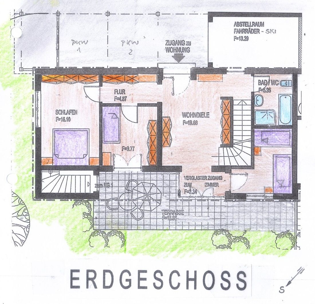 Grundriss (Erdgeschoss)