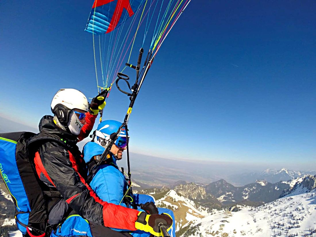 Spielplatz Natur - Gleitschirmfliegen