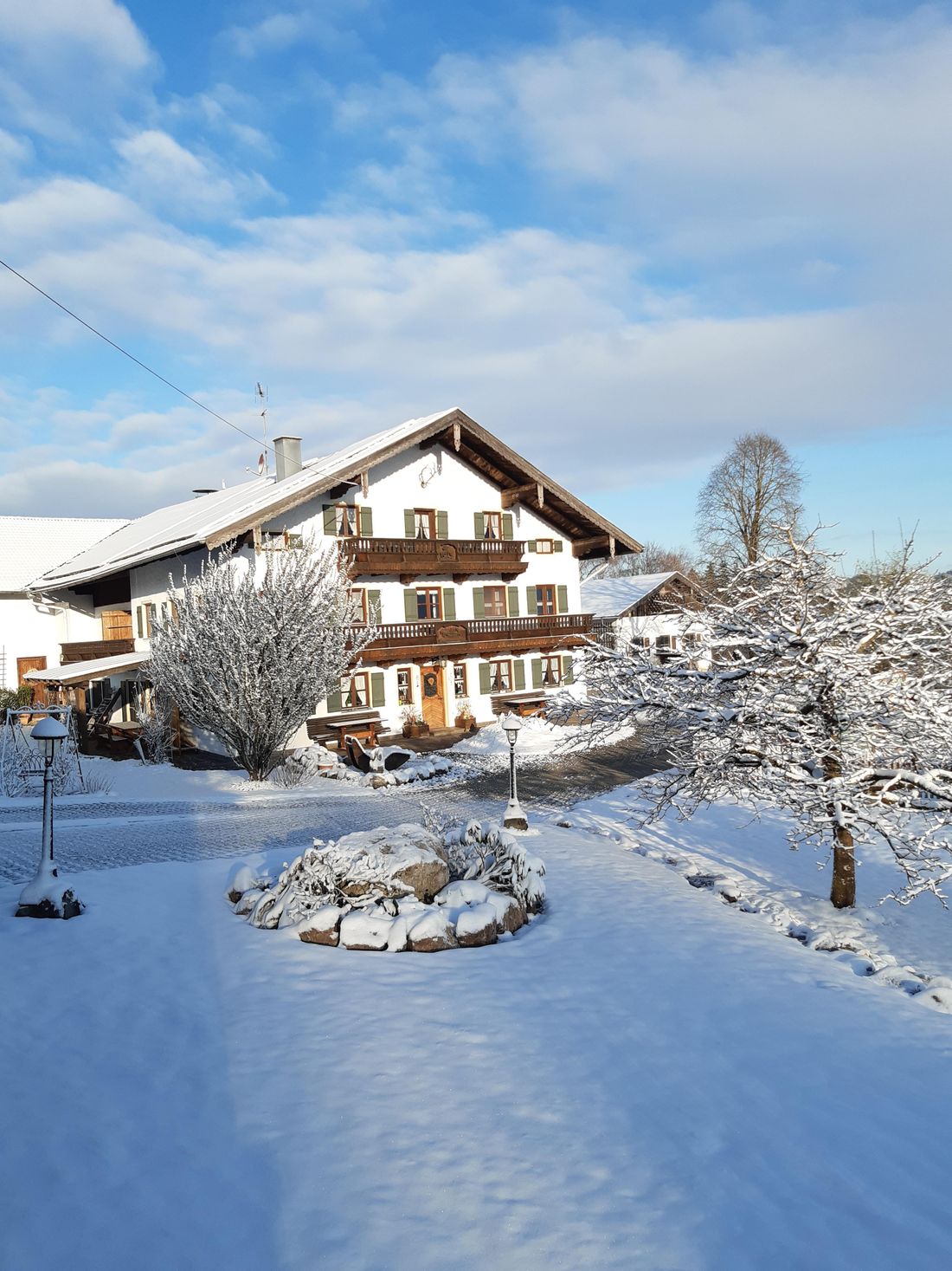 Sträublhof im Winter