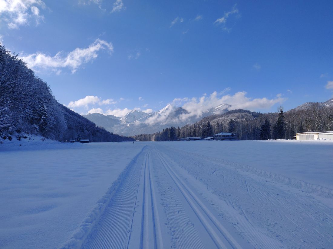 Loipe in Unterwössen