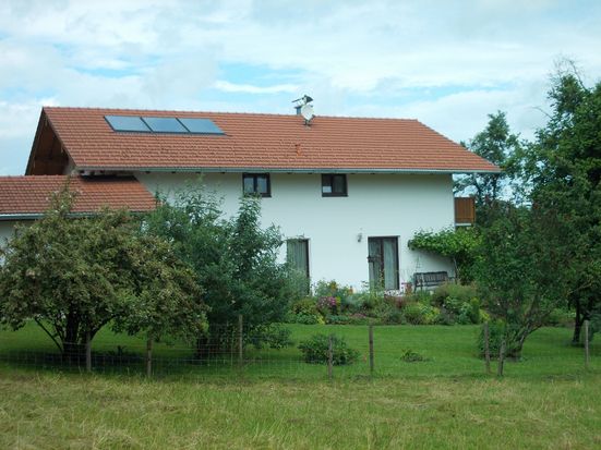 Hausansicht Süd Sommer