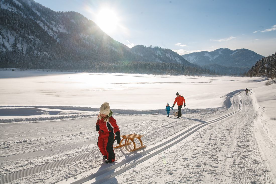 Spazieren im Drei-Seen-Gebiet