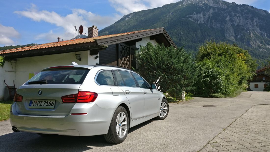 Parkplatz direkt am Haus