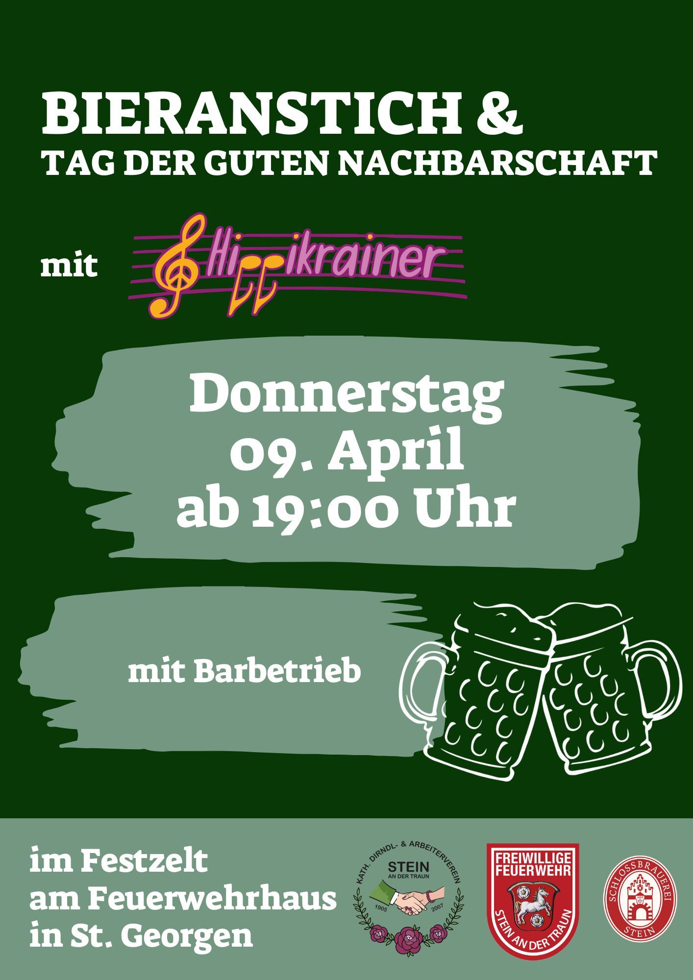Flyer Bieranstich