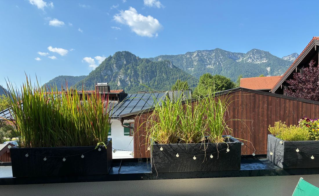 Blick von der Terasse