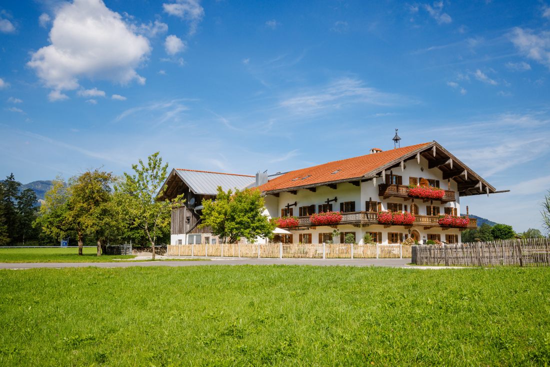 Knoglerhof Bauernhaus Sommer