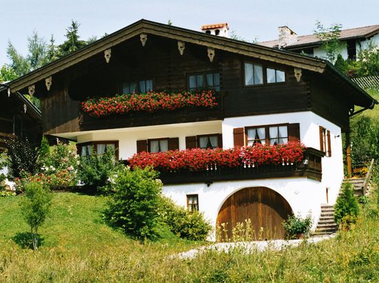 house view in summer