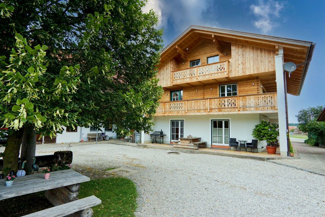 Hausansicht vom Garten